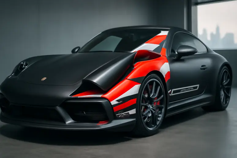 Porsche นวัตกรรมเปลี่ยนสี: อนาคตการปรับแต่งรถยนต์